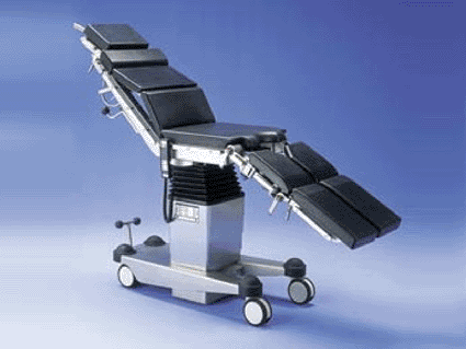 Image: The TRUMPF Saturn Select operating table (photo courtesy TRUMPF Medical Systems).